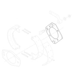 W8000229  -  Backing Plate Asm