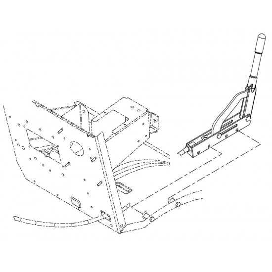 W8007359 - Lever Asm - Park Brake W8007359 - Lever Asm - Park Brake
