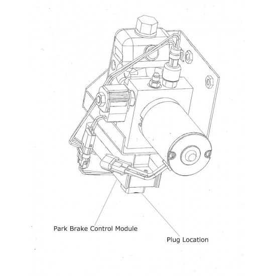 W8005099 - J72 Park Brake Control Module W8005099 - J72 Park Brake Control Module
