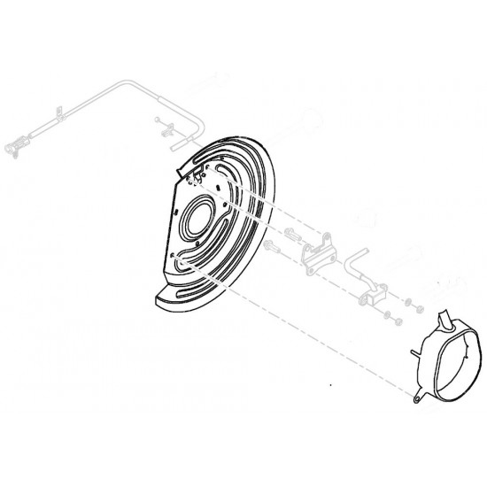 15714724 - SHIELD - ABS WHEEL SPEED SENSOR, FRONT, RH P32