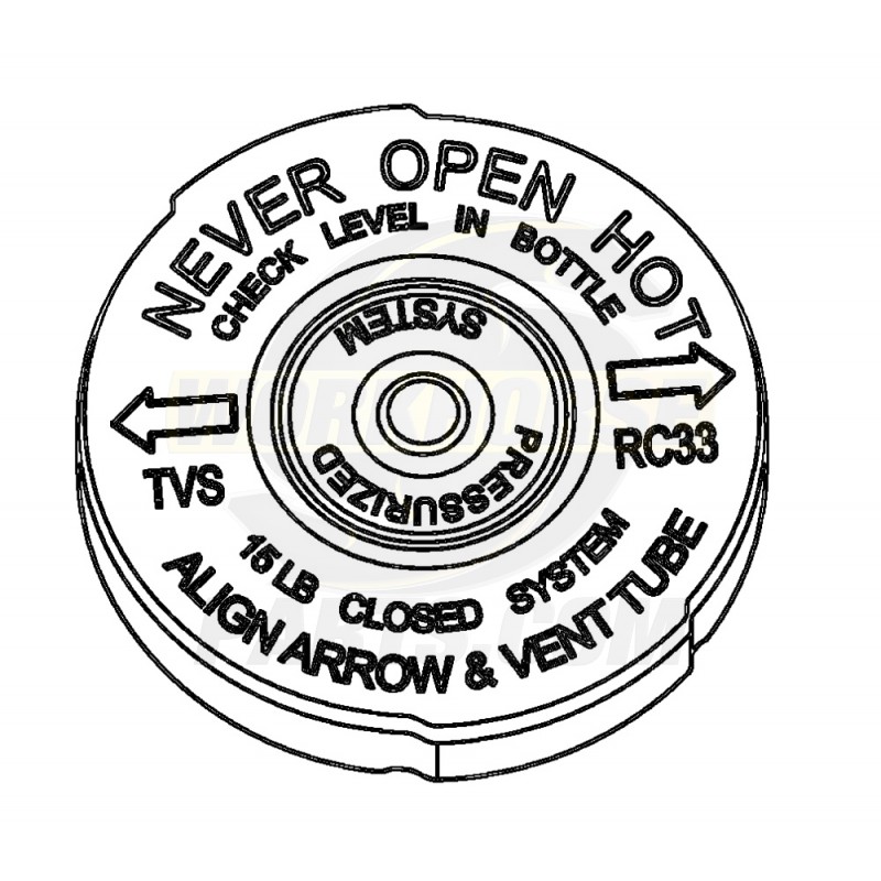 rc33 radiator cap