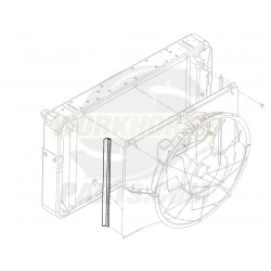 W0006215  -  Seal- Radiator Shroud Side