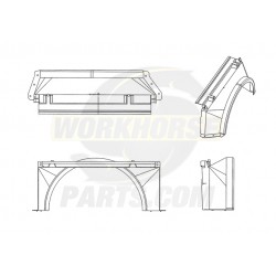 W0011866  -  Shroud - Radiator Fan Upper