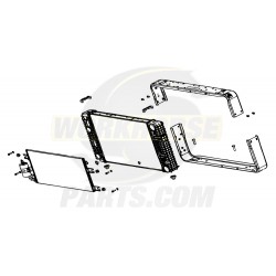 W0013762  -  Cooling Module Asm w/ A/C Condenser