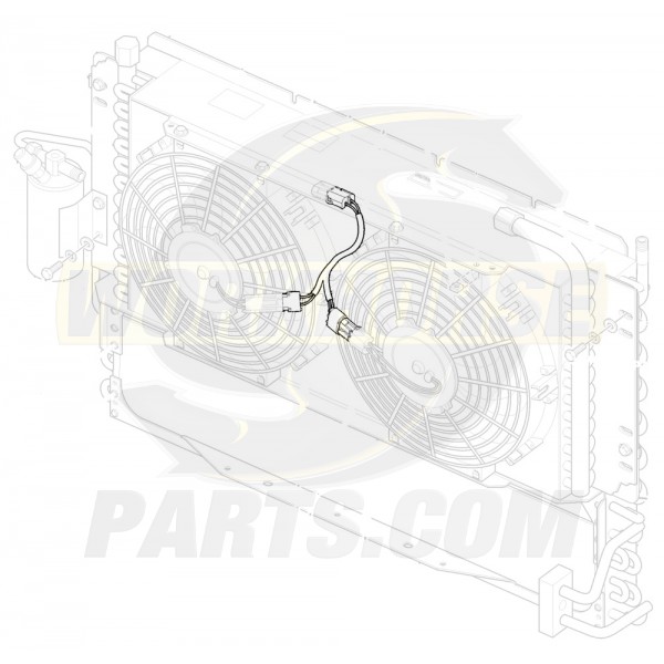 W8000074  -  A/C Fan Electrical Harness Asm 