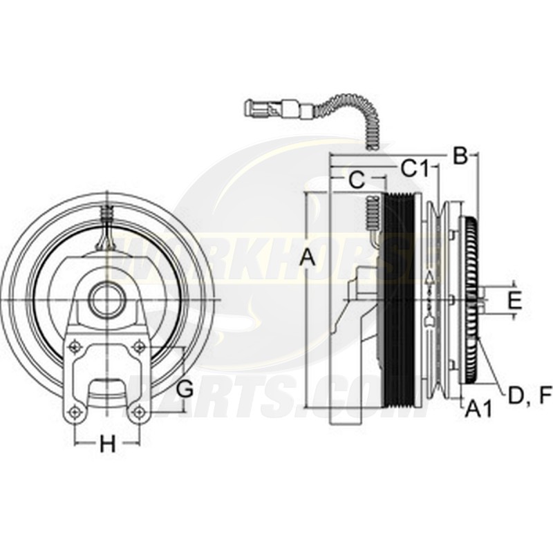 W8002778 - Clutch- Fan - Workhorse Parts