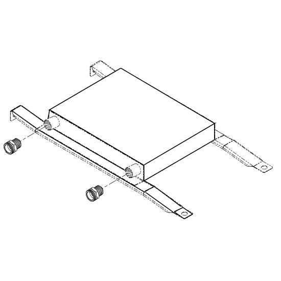 W8833218  -  Auxiliary Transmission Fluid Cooler Assembly
