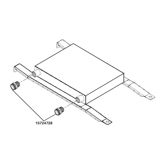 15724728 - Transmission Oil Cooler Pipe Connector Assembly