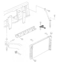 15979706  -  Bracket Asm - Radiator Upper RH
