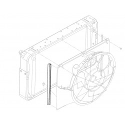 W0006215  -  Seal - Radiator Shroud Side
