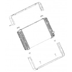 W0009851  -  Radiator Asm (W62 w/ 8.1L No A/C)
