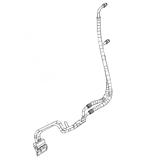 W0010298  -  Hose Asm - Engine Oil Cooler