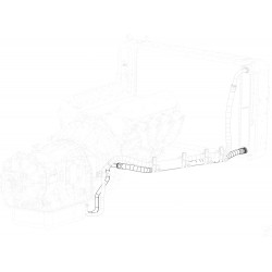 W0012676  -  Hose Asm - Trans Cooler Outlet