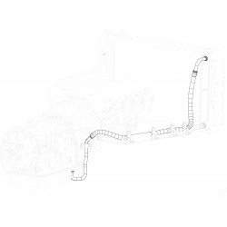 W0012677  -  Hose Asm - Trans Cooler Inlet