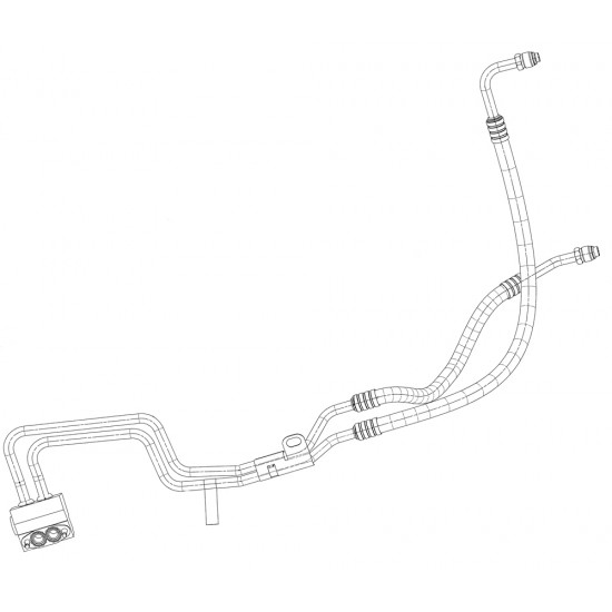 W0012766  -  Hose Asm - Engine Oil Cooler W0012766  -  Hose Asm - Engine Oil Cooler