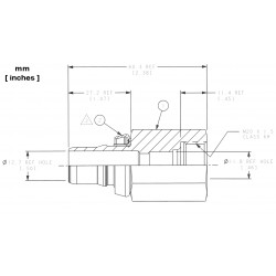 W0012899  -  Engine Oil Cooler Fitting (Rad Side)