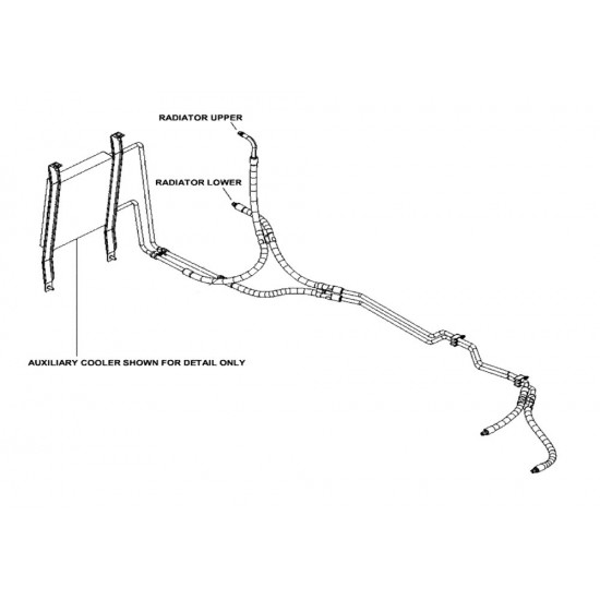 W8003486  -  Kit - New Level Hose Asm For Transmission Oil Cooling (LR4 - 4.8L w/ MT1 - 4L80E)