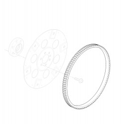 03991408  -  Gear - Starter Driven Ring