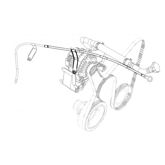 12557474  -  Tube Asm - Oil Level Indicator (upper Section) 12557474  -  Tube Asm - Oil Level Indicator (upper Section)