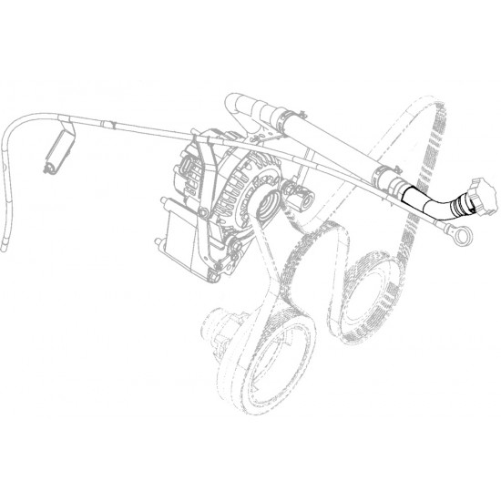 12559889 - Tube Asm - Oil Filler (Upper) 12559889 - Tube Asm - Oil Filler (Upper)