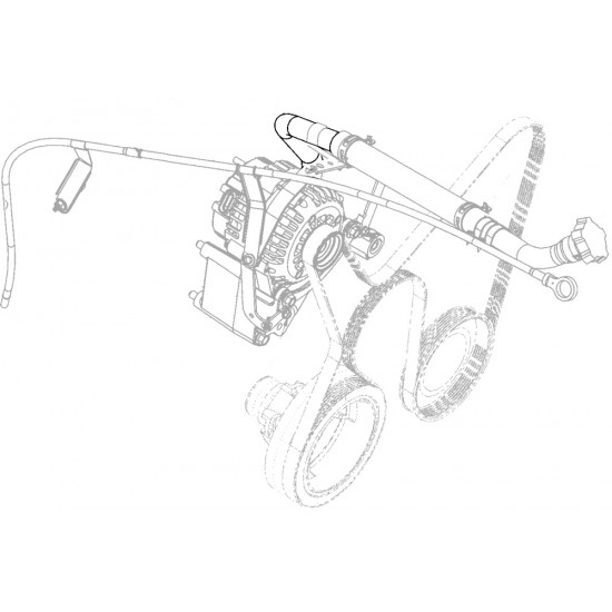12575127 - Tube Asm - Oil Filler (Lower) 12575127 - Tube Asm - Oil Filler (Lower)
