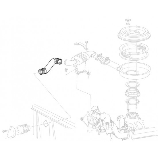 15994902  -  Duct - Front Air Intake (L57 - 6.5L Diesel)