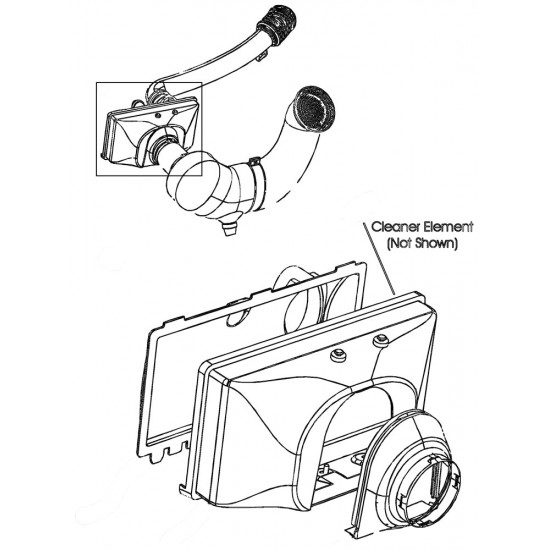 25169408 - Air Intake Box Asm 25169408 - Air Intake Box Asm