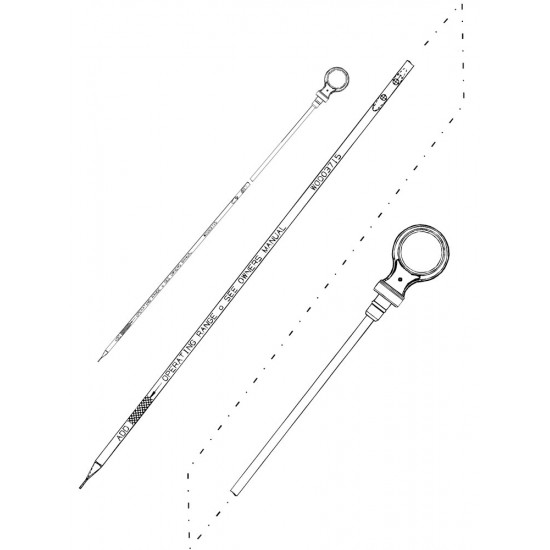 W0003715  -  Indicator Asm - Oil Level 