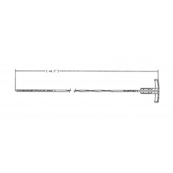 W0009726  -  Oil Level Indicator Dipstick (L6I - 4.5L)