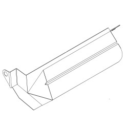 14066657  -  Shield - Starter Motor Heat (6.5L Diesel)