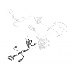 W8838566  -  Ignition Switch w/ Column Harness