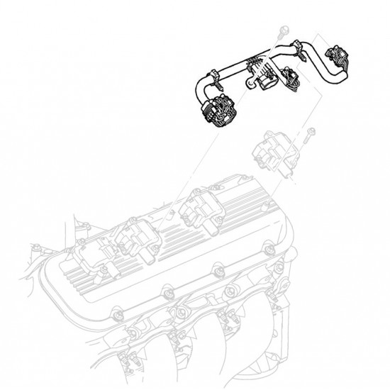 12601825  -  Harness Asm - Ignition Coil Wire