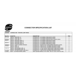 W0004843  -  Harness - Forward Lamp Wiring