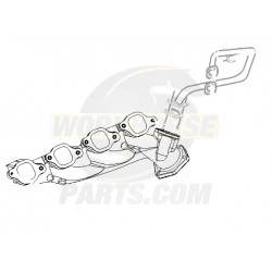 12557282  -  Manifold - Exhaust, RH (EGR Port)