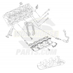 12557283  -  LH Exhaust Manifold, 8.1L