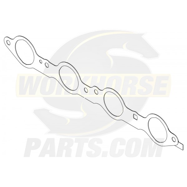 12617944  -  Gasket - Exhaust Manifold (4.8L & 6.0L)