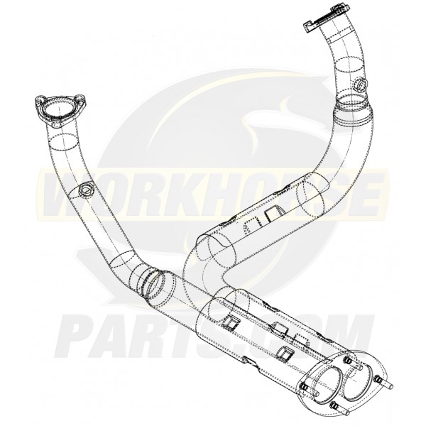 15735695  -  Pipe Asm - Exhaust Manifold (L31 - 5.7L)