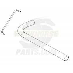 W0000214  -  Pipe Asm - Exhaust Tail, RH