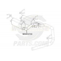 W0003730  -  Pipe Asm - Exhaust, Crossover