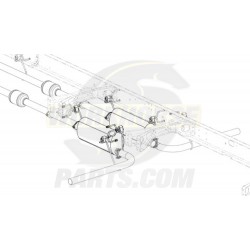 W0006356  -  Muffler Assembly w/ Flanges (Individual)