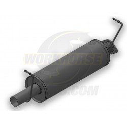 W0006356  -  W-Series Muffler Assembly w/ Flanges (Individual)