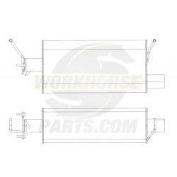 W0006357  -  Muffler Asm- Exhaust 