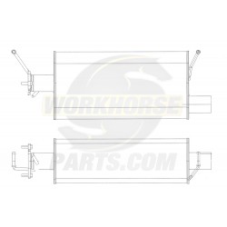 W0006357  -  Muffler Asm- Exhaust 