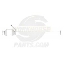 W0006649  -  Converter Asm - Catalytic, LH (58" Length)