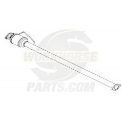 W0007191  - Catalytic Converter Asm - 228" Wheelbase - Left Hand W24 (92" Length)