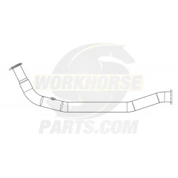 W0007577  -  Downpipe Asm - Exhaust, RH