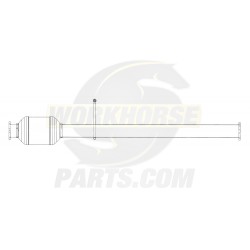 W0007585  -  Converter Asm - Catalytic (190" Wheelbase)