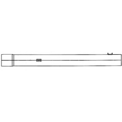 W0013545  -  Pipe Asm - Inter Exhaust  (length 24.96')