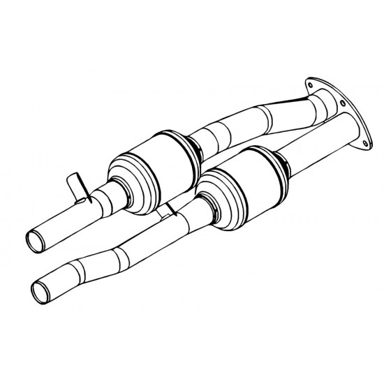 W8832938  -  Dual Catalytic Converter Assembly (L31 - 5.7L & 4.8L & 6.0L & L29 - 7.4L) W8832938  -  Dual Catalytic Converter Assembly (L31 - 5.7L & 4.8L & 6.0L & L29 - 7.4L)