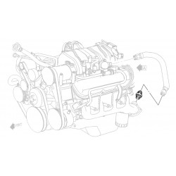 12552889  -  EGR Pipe Fitting (To Exhaust Manifold)